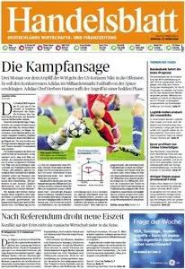 Handelsblatt vom Montag, 17. März 2014