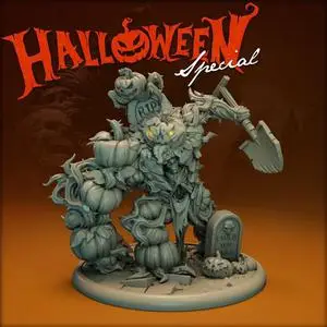 Titan Forge - Halloween Pumpkin Golem