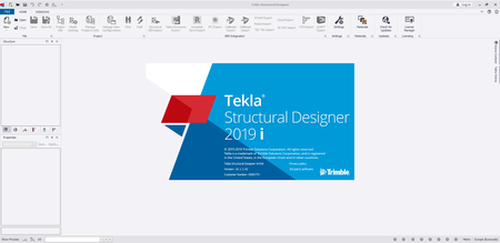 Tekla Structural Designer 2019i SP1 version 19.1.1.42