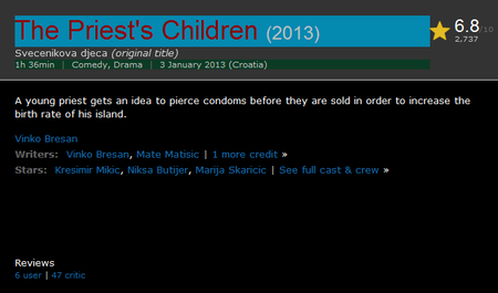 Svecenikova djeca / The Priest's Children (2013)