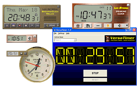 Speaking Clock Deluxe 3.61 Portable