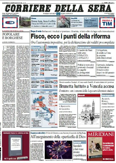 Il Corriere della Sera (01-04-10)