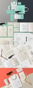 Corporate Branding Mockup Scenes