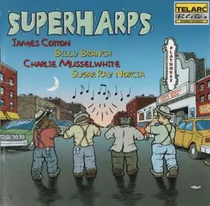 James Cotton, Billy Branch, Charlie Musselwhite, Sugar Ray Norcia - Superharps (1999) Repost