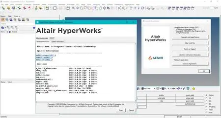Altair HyperWorks Desktop with Solvers 2022.3.0