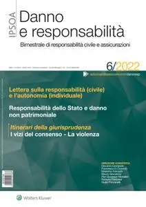 Danno e Responsabilita - N.6 2022