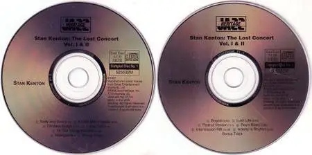 Stan Kenton - The Lost Concert Vol. I & II (2CD) (1997) {1999 Jazz Heritage} **[RE-UP]**