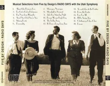 Five By Design - Radio Days (1998) {Hot Jazz}