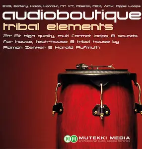 Mutekki Media Audio Boutique Tribal Elements MULTiFORMAT DVDR (repost)