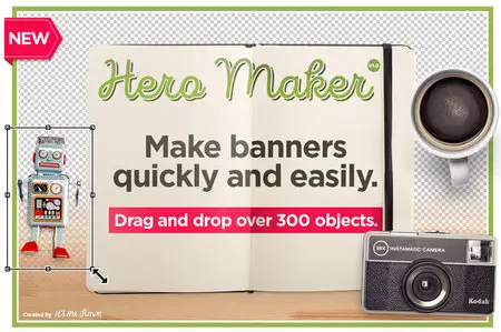 CreativeMarket - Hero Maker Banner Creator