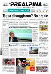 La Prealpina - 24 Ottobre 2017
