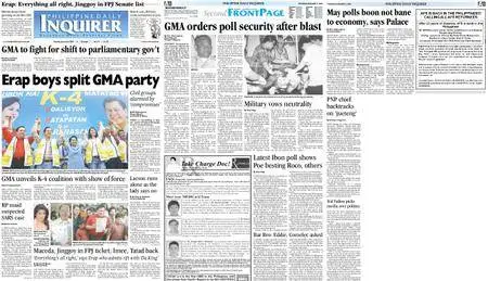 Philippine Daily Inquirer – January 06, 2004