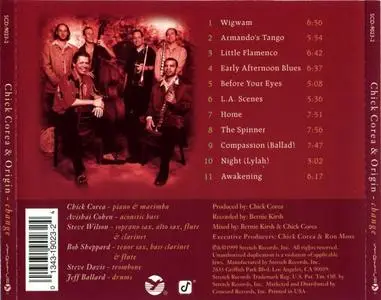 Chick Corea & Origin - Change (1999) {SCD}