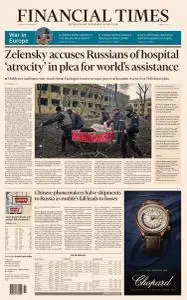 Financial Times Middle East - March 10, 2022