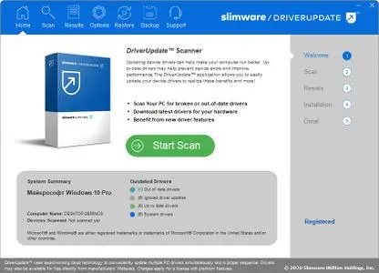 SlimWare DriverUpdate 5.8.16.54 Multilingual