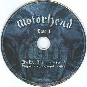 Motörhead - The Wörld Is Ours, Vol. 2: Anyplace Crazy as Anywhere Else (2012) [2CD, DVD + Blu-ray 1080p]