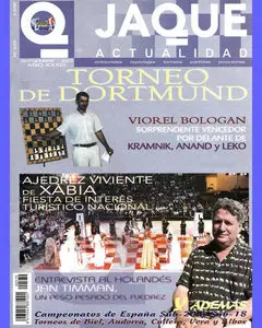 JAQUE • La pasion del Ajedrez • Numero 570 • Septiembre 2003 (Spanish)