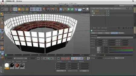 Cinema 4D Essential Training: 7 MoGraph Modeling and Animation