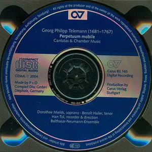 Telemann - Balthasar-Neumann Ensemble - Perpetuum mobile. Cantatas & Chamber Music (2004)
