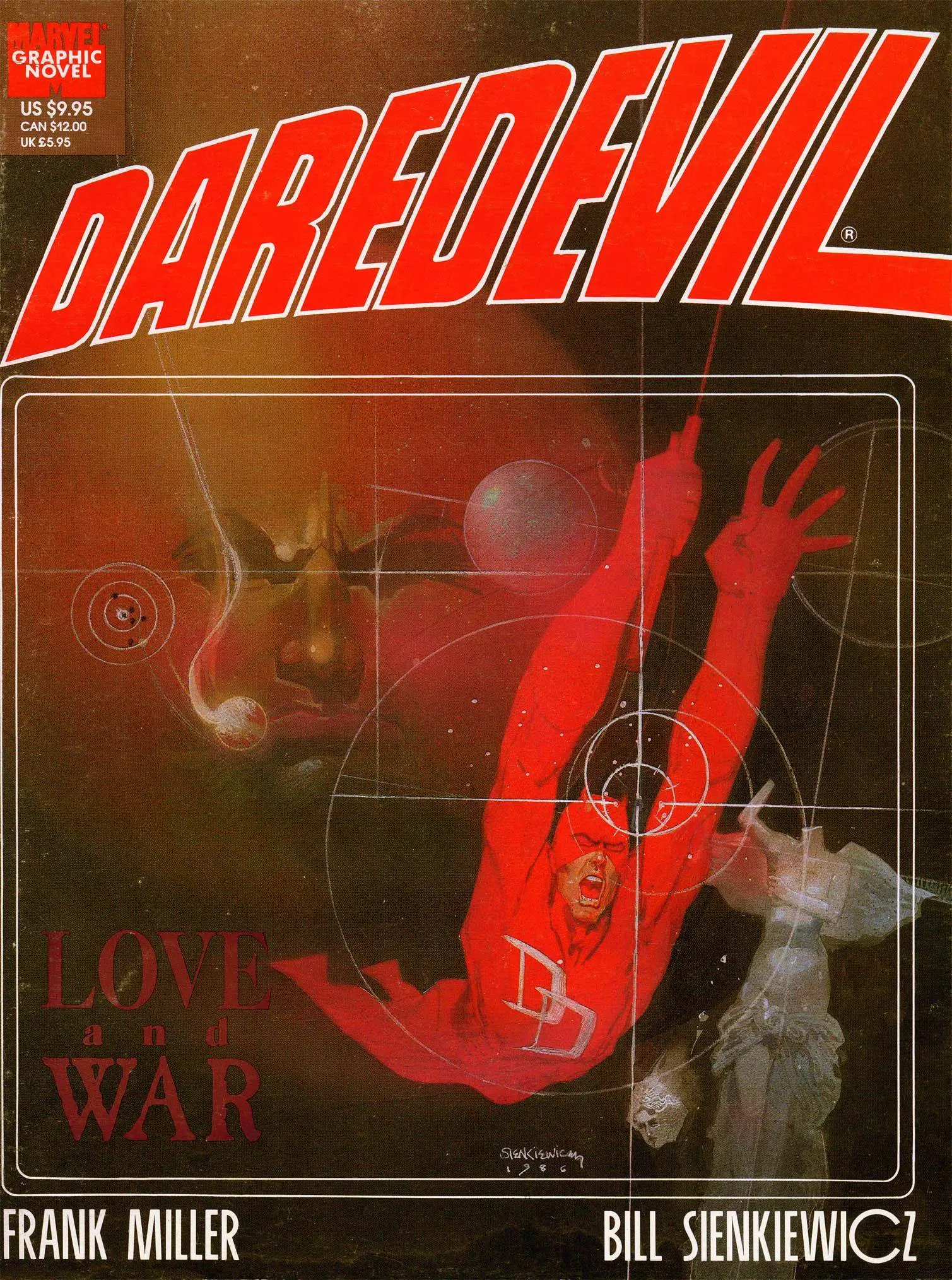 Marvel Graphic Novel 24 - Daredevil - Love  War 1986