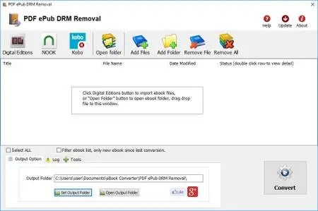 PDF ePub DRM Removal 3.24.10320.381