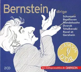 Leonard Bernstein - Leonard Bernstein dirige Beethoven, Dvorak, Gershwin, Mendelssohn, Ravel, Schumann & Tchaïkovski (2018)