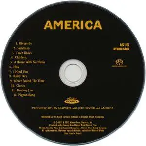America - America (1971) [2013, Audio Fidelity AFZ 167] Repost