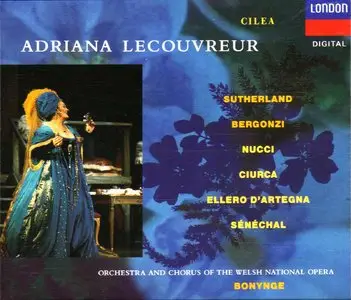 Cilea: Adriana Lecouvreur - Sutherland, Bergonzi, Nucci [Bonynge] [2 CD]