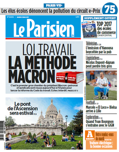Le Parisien du Mardi 23 Mai 2017
