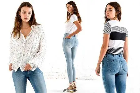 Emily Jean Bester - Rollas Jeans collection