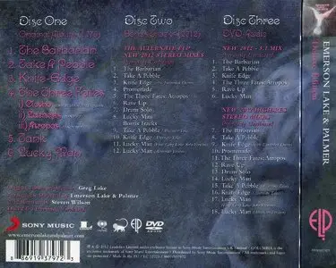 Emerson, Lake & Palmer ‎- Emerson, Lake & Palmer (1970) [2CD] {2012 Deluxe Edition}