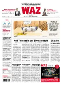 WAZ Westdeutsche Allgemeine Zeitung Duisburg-West - 31. Dezember 2018