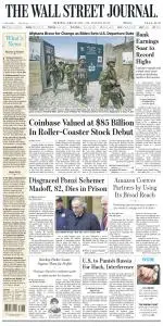 The Wall Street Journal - 15 April 2021