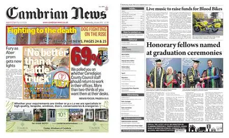Cambrian News Aberystwyth – 27 July 2023