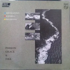 John McLaughlin, Al Di Meola, Paco de Lucia — Passion, Grace and Fire 24bit/96KHz Vinyl Rip