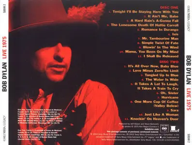 Bob Dylan - The Bootleg Series Vol.5: Live 1975 (The Rolling Thunder Revue) (2002)