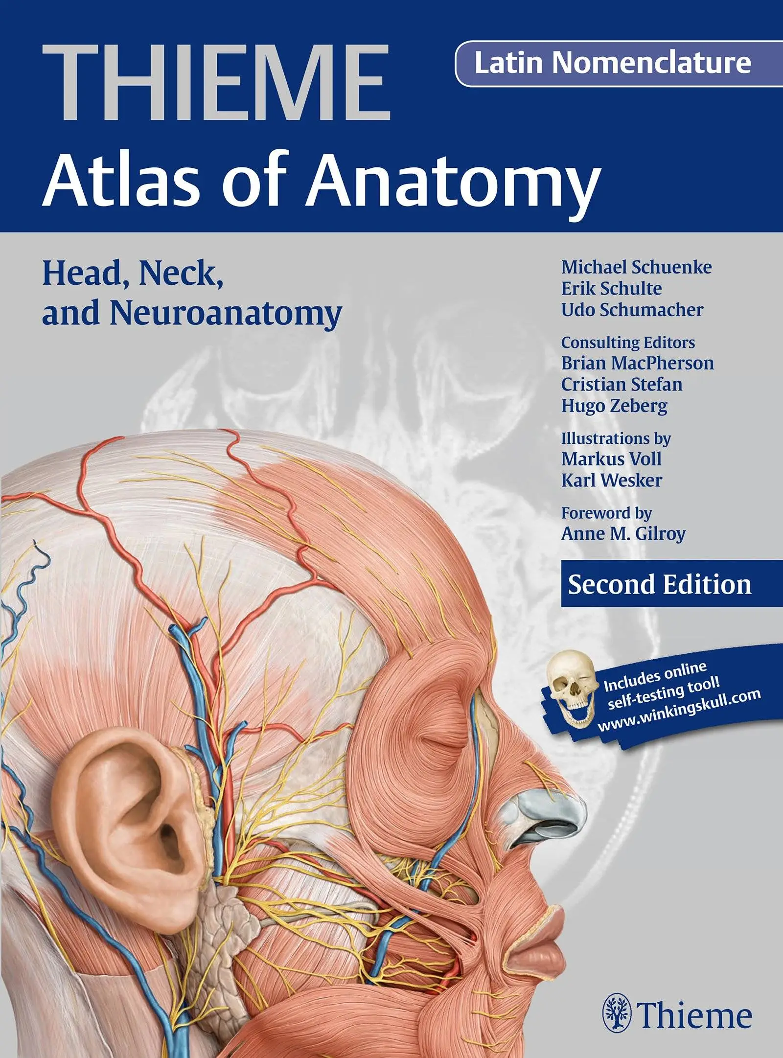 Head, Neck, and Neuroanatomy (THIEME Atlas of Anatomy), Latin