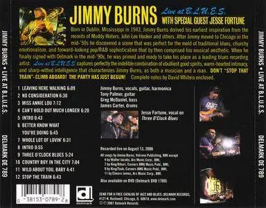 Jimmy Burns - Live at B.L.U.E.S. (2007)
