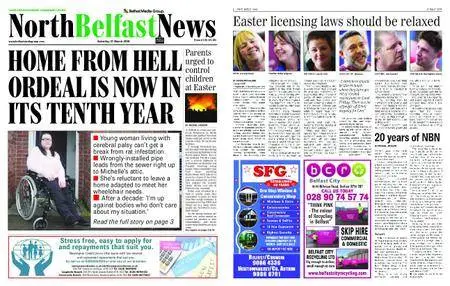 North Belfast News – March 31, 2018