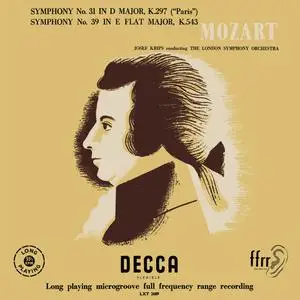 London Symphony Orchestra - Mozart- Symphonies Nos. 39 & 31 (1952/2024) [Official Digital Download]