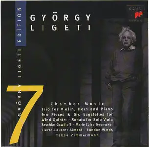Gyorgy Ligeti edition: CD 7. Chamber Music (Pierre-Laurent Aimard) - 1998