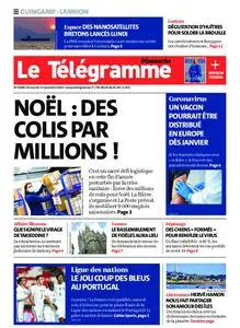 Le Télégramme Guingamp – 15 novembre 2020
