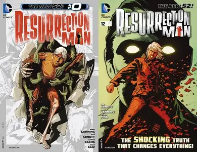 Resurrection Man #0-12 (2011-2012) Complete
