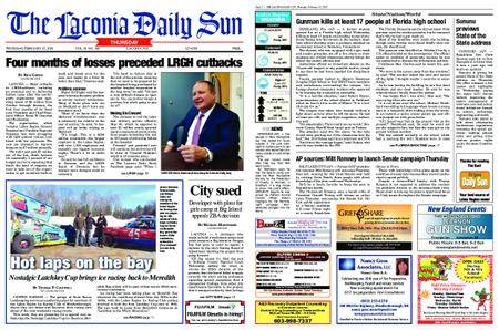 The Laconia Daily Sun – February 15, 2018