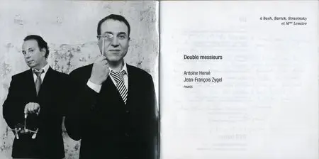 Antoine Herve & Jean-Francois Zygel - Double Messieurs (2011) [CD+DVD] {Naive}