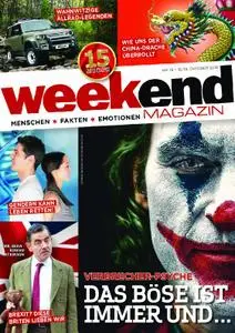 Weekend Magazin – 18. Oktober 2019