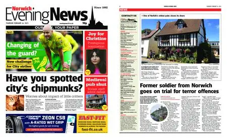 Norwich Evening News – February 16, 2023