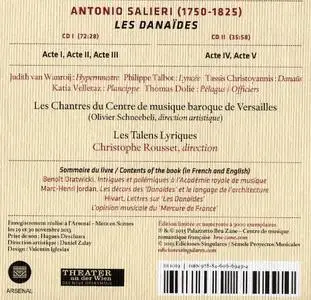 Christophe Rousset, Les Talens Lyriques - Antonio Salieri: Les Danaides (2015)