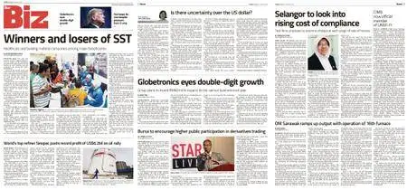 The Star Malaysia - StarBiz – 27 August 2018
