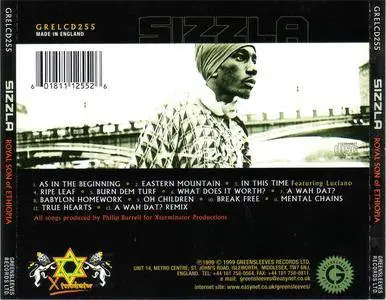 Sizzla - Royal Son Of Ethiopia (1999) {Greensleeves} **[RE-UP]**